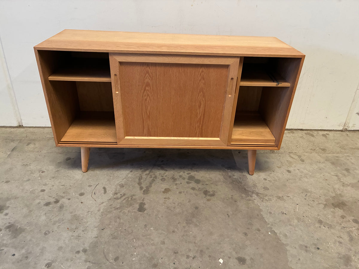Sideboard in quercia 115cm design svedese vintage 1960 | fz10248