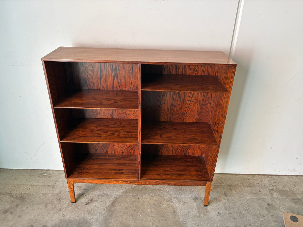 Libreria palissandro 120x130cm design danese vintage anni 60 | fz10613