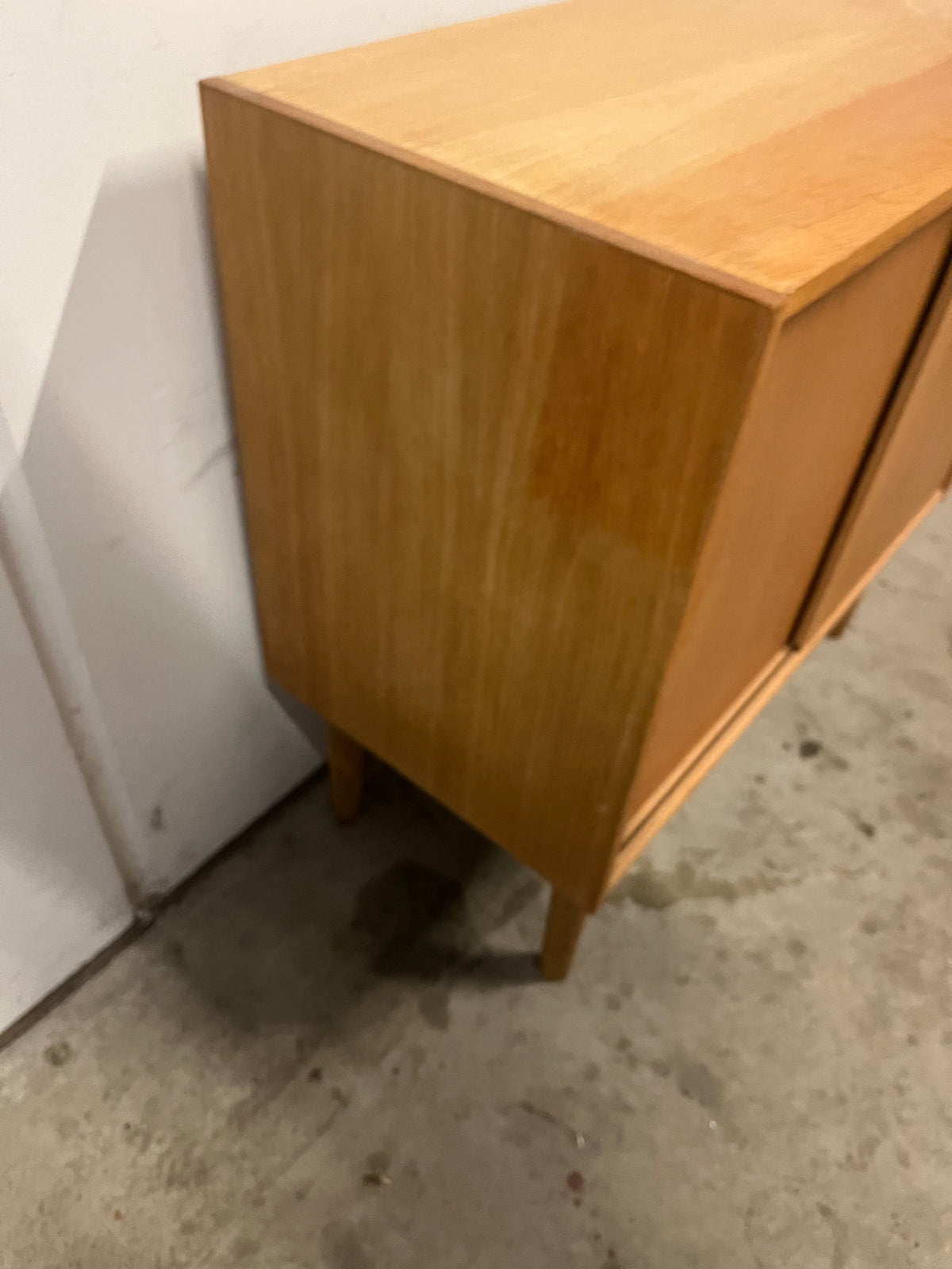 Sideboard in quercia 87cm design svedese vintage 1960 | fz9363
