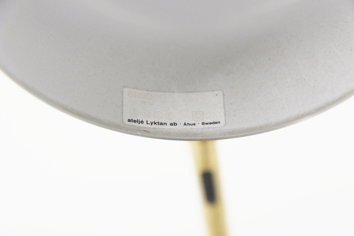 Lampada Terra Bumling Anders Pehrson Atelié Lyktan | Anni '60 Ottone