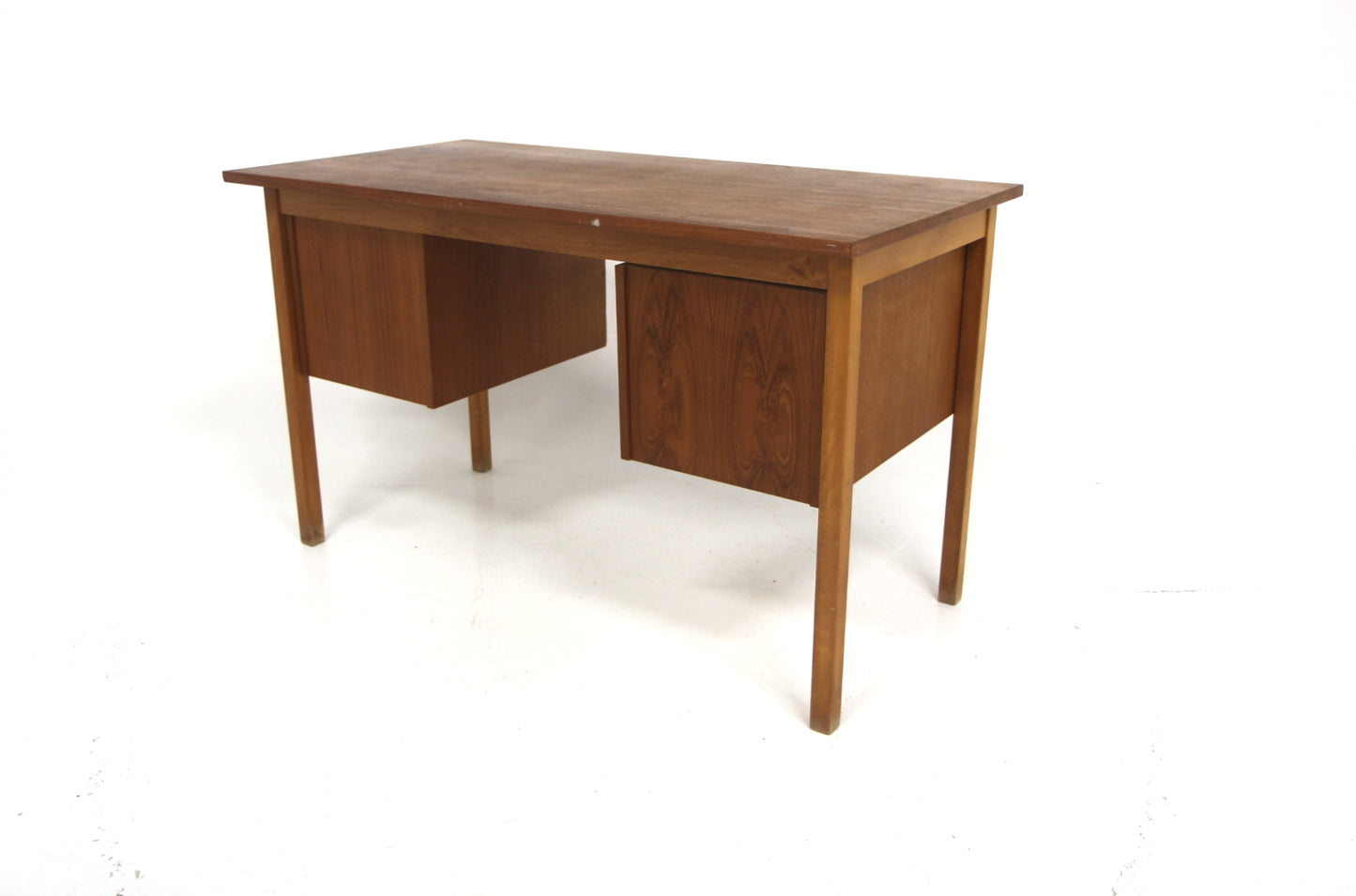 Scrivania design svedese teak faggio vintage anni 60 | sw28824
