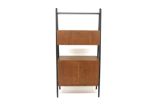 Libreria teak nero design danese 1950 | sw28862
