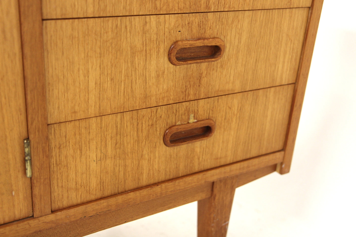 Libreria credenza 119x163cm teak danese anni 60 | sw29062