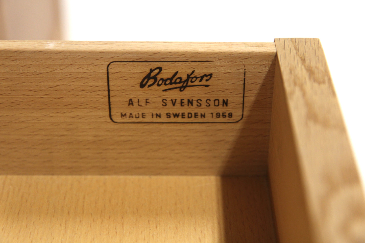 Libreria Alf Svensson quercia design danese vintage 1959 | sw29101