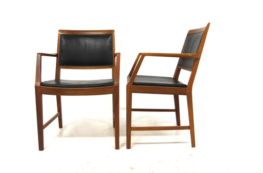 Set 2 Sedie con braccioli Bertil Fridhagen design svedese vintage anni 50 | sw29124