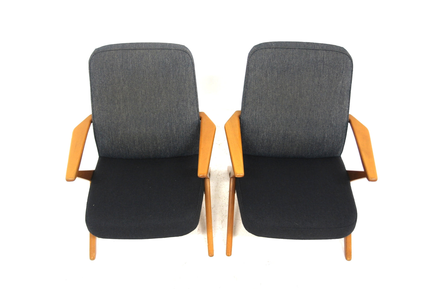 Poltrone coppia "Domstolsstolen" Bengt Ruda design danese vintage anni 50 | sw29131
