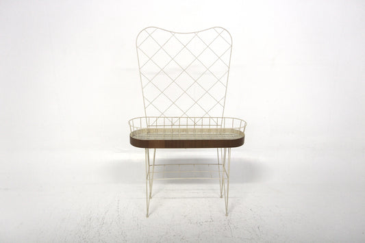 Fioriera mogano design svedese vintage anni 50 | sw29139