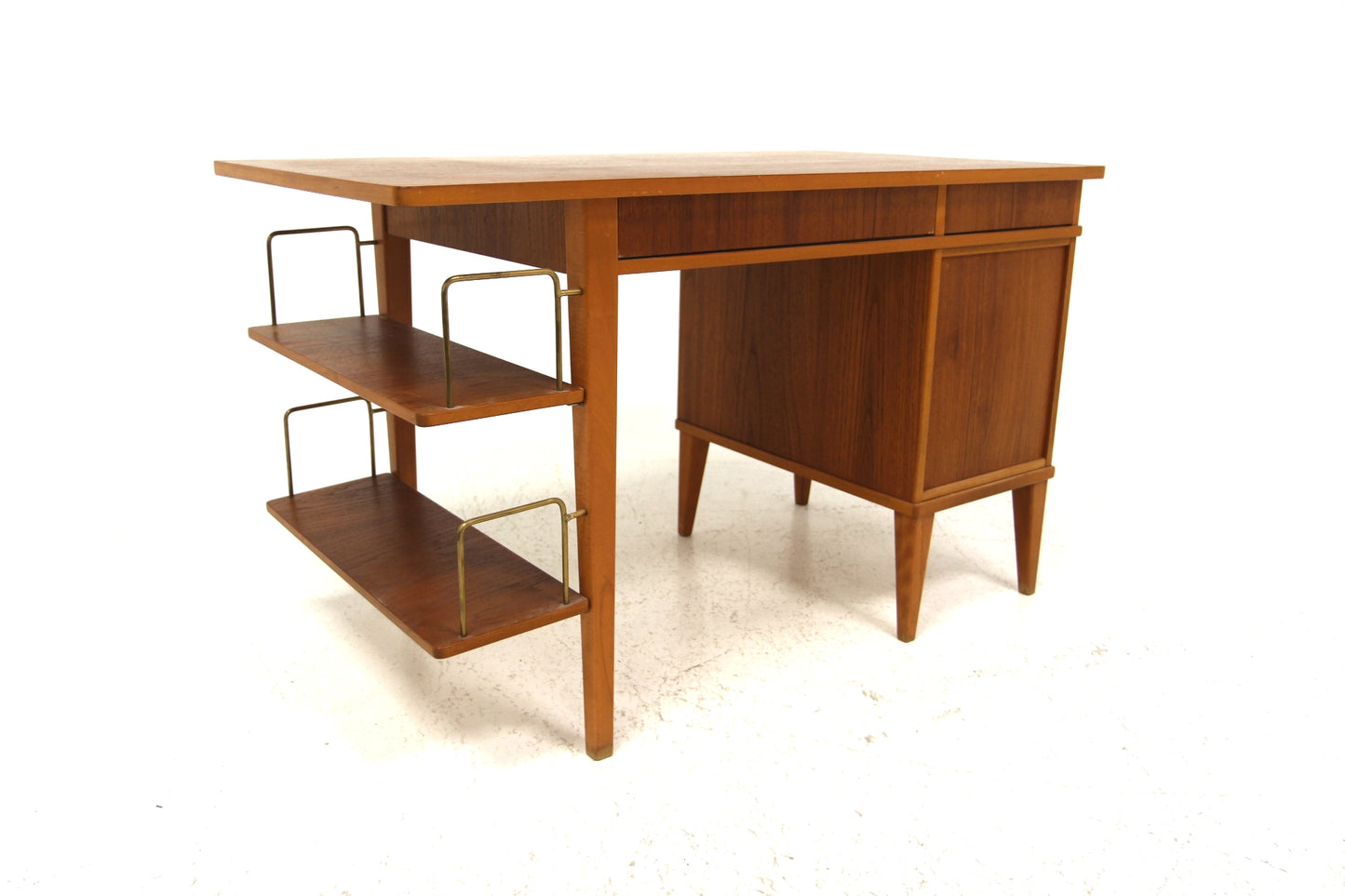 Scrivania palissandro design danese vintage anni 50 | sw29185