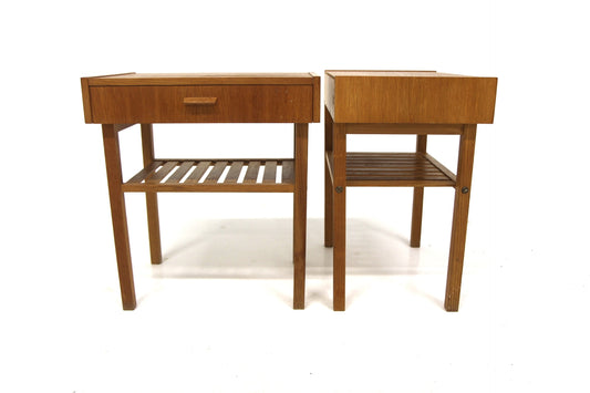 Comodini coppia design svedese vintage anni 60 | sw29347