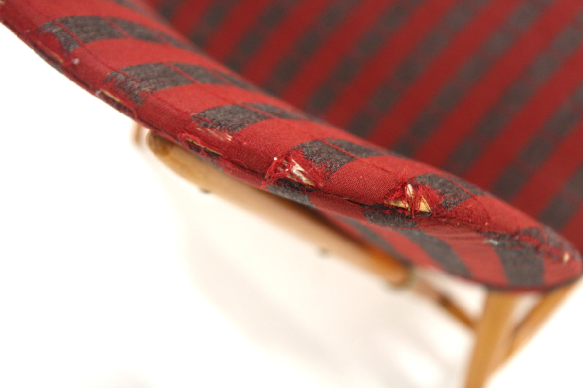 Poltroncina "TeVe" Alf Svensson design svedese vintage anni 50 | sw29563