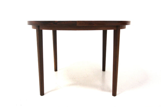 Tavolo rotondo Ø110 palissandro svedese vintage 1960 | sw29653