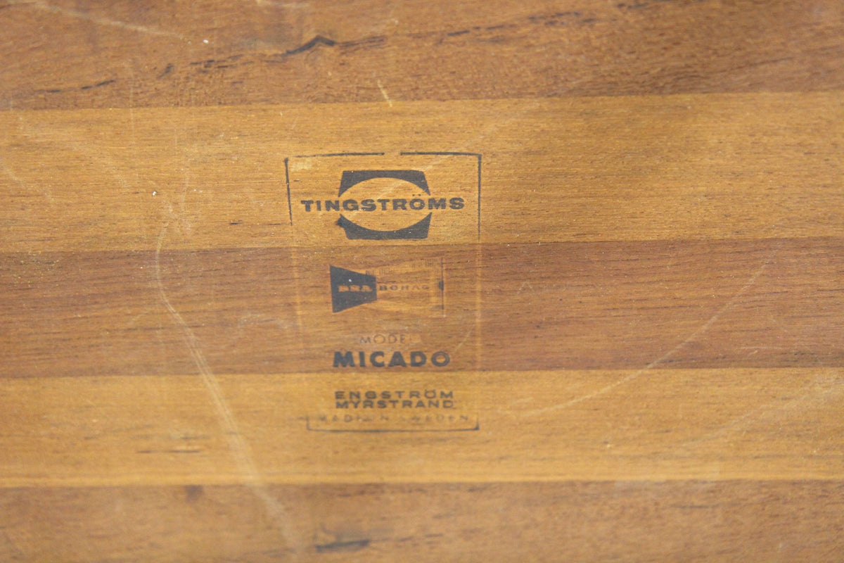 Tavolino '"Micado" Engström & Myrstrand design svedese 1960 | sw29668