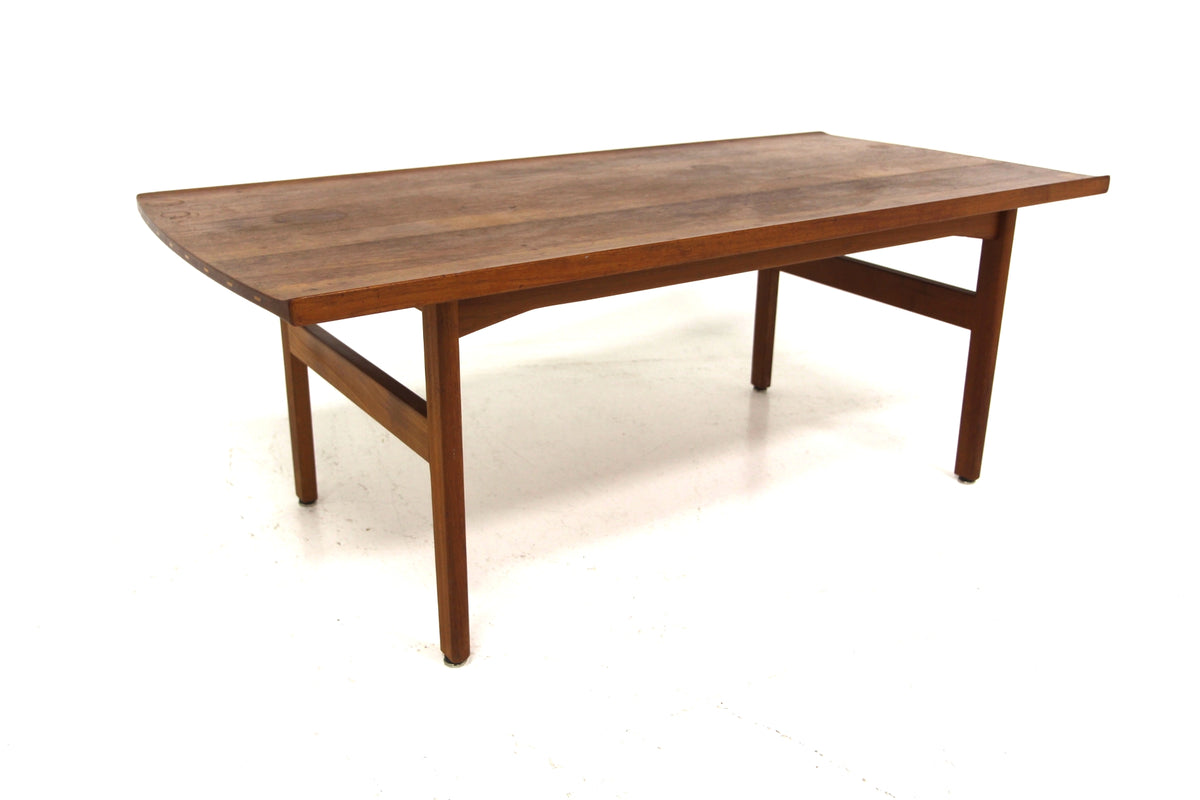 Tavolino 140cm Tove & Edvard Kindt Larsen teak design svedese 1960 | sw29708