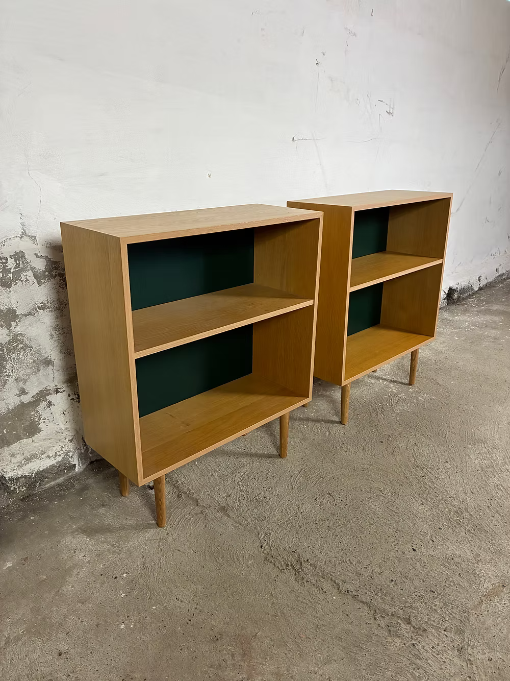 Libreria design danese anni 50 | quercia 71cm | ck2136