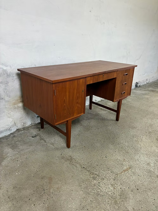 Scrivania centro 128cm design danese anni 50 | ck2430