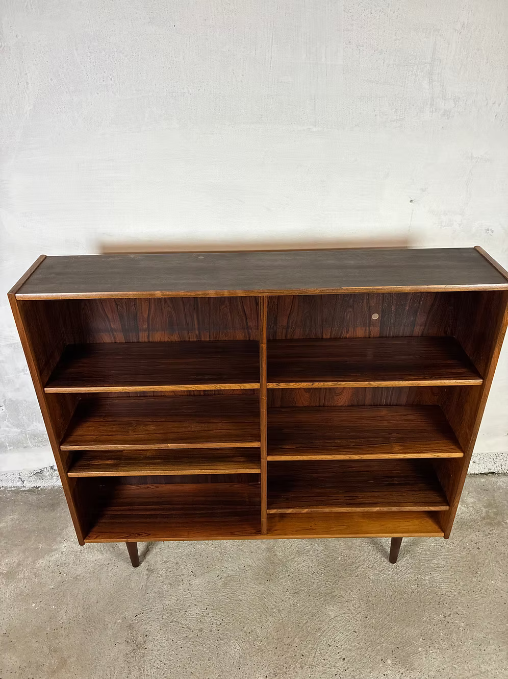 Libreria palissandro 144x130 design danese anni 50 | ck2467