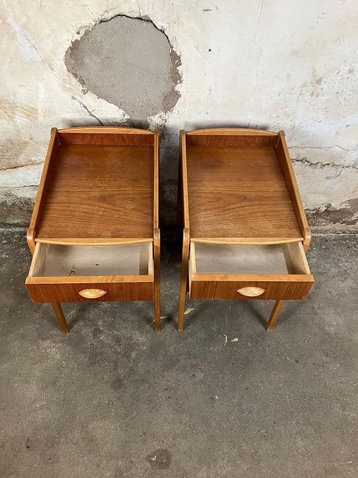 Comodini coppia design danese vintage anni 50 | ck1755