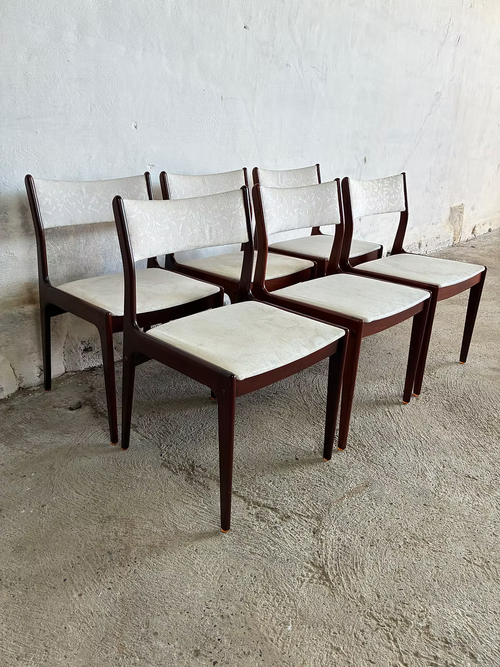 Set 6 sedie Johannes Andersen design danese vintage | ck2358