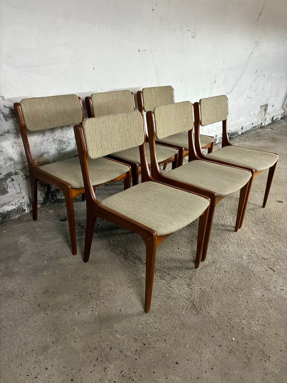Set 6 sedie teak design danese vintage | ck2328