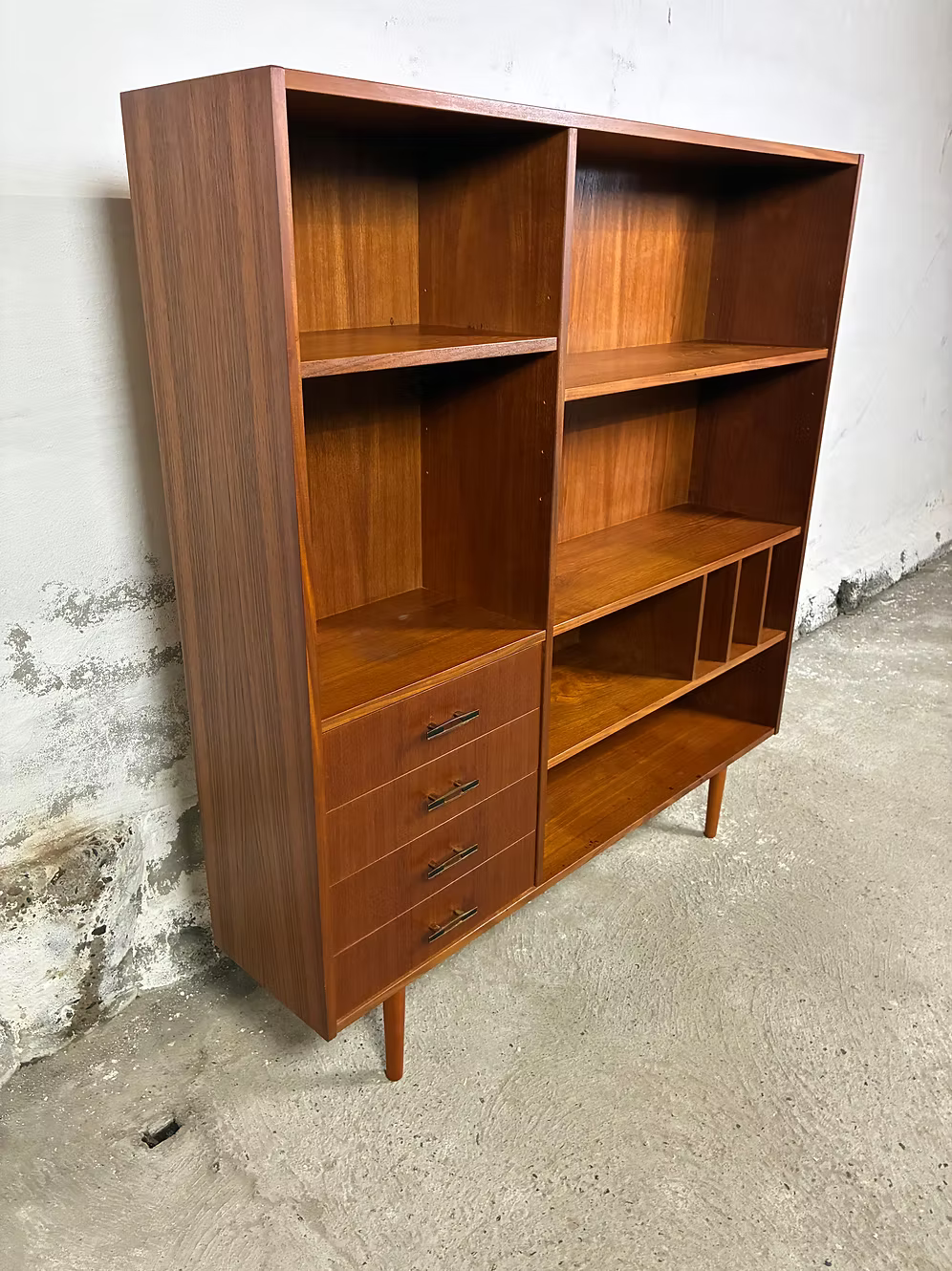 Libreria teak design danese anni 50 | ck2304