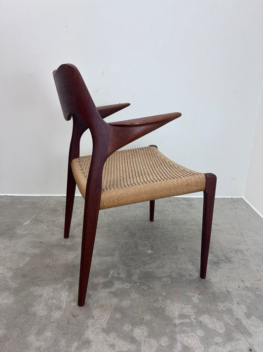 Sedia Model 55 Niels o Møller design danese vintage anni 60 | nr9846