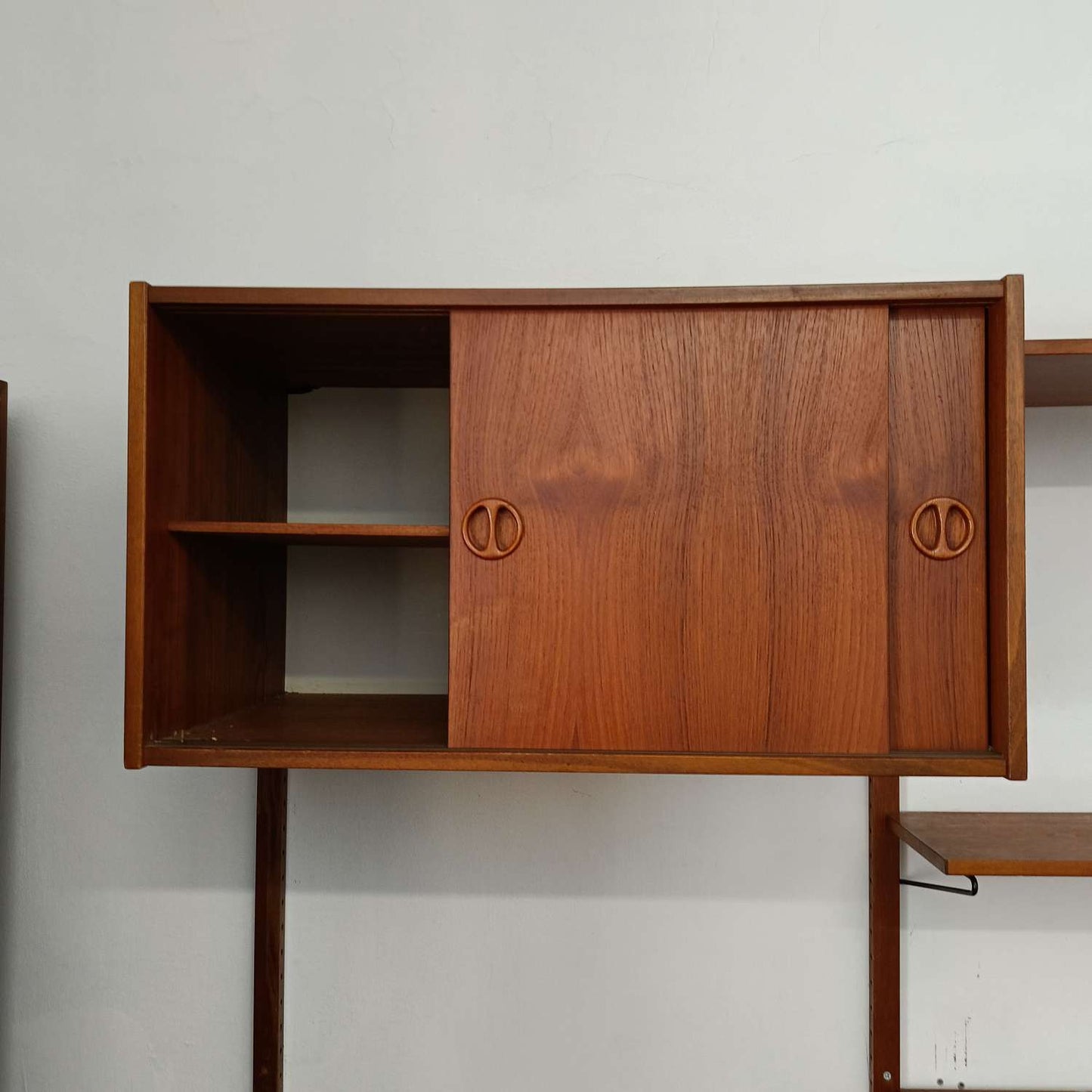 Libreria Poul Cadovious Modulare Vintage Danese Teak Anni '60 | Parete Attrezzata