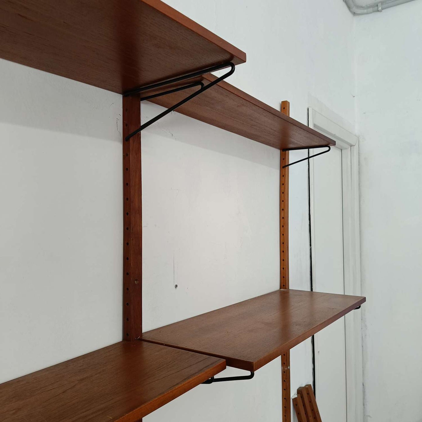 Libreria Poul Cadovious Modulare Vintage Danese Teak Anni '60 | Parete Attrezzata