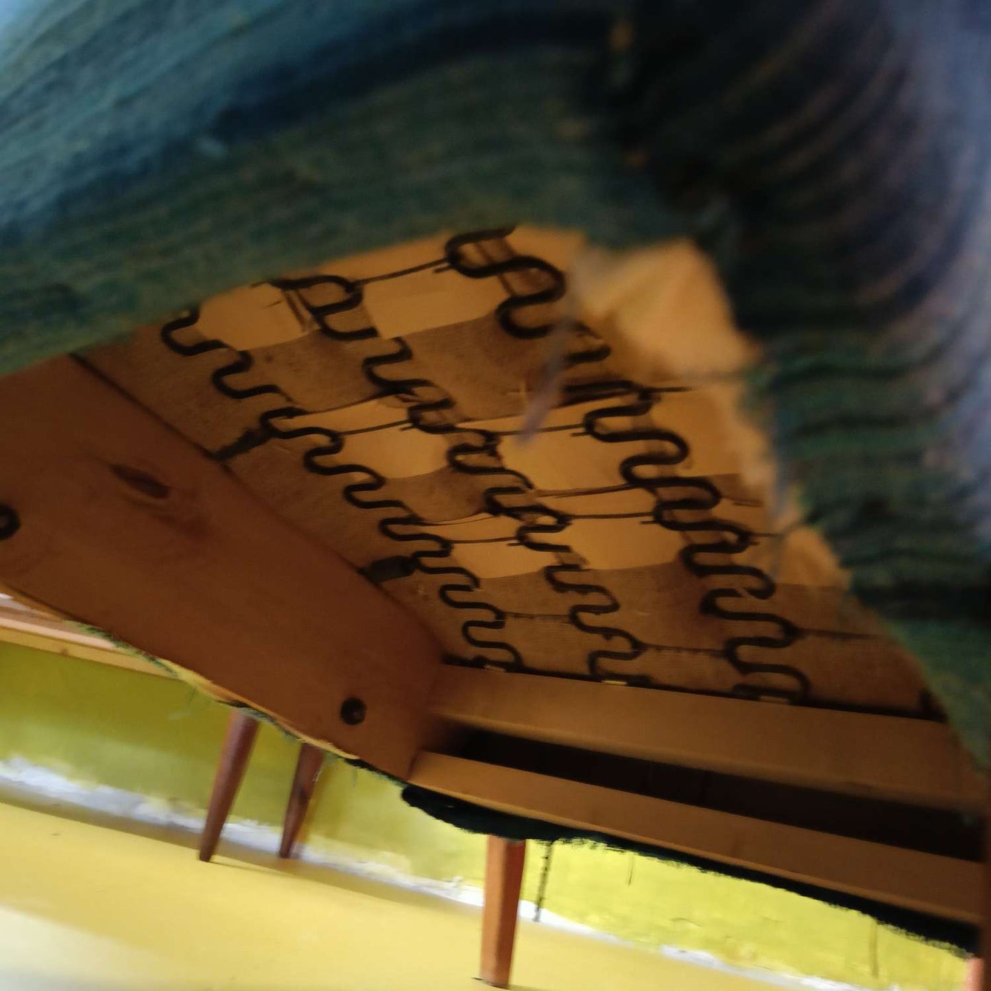 Poltrona Lounge Vintage Svedese Teak Anni '50 | Schienale Alto