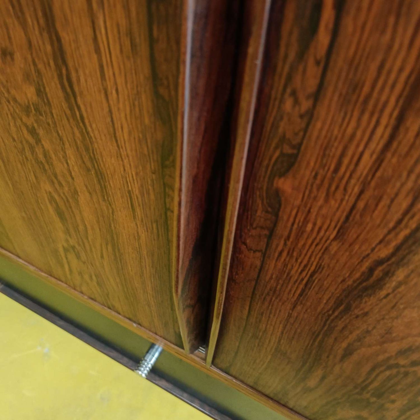 Credenza Danese Palissandro 165cm | Cassetti Laccati Nero