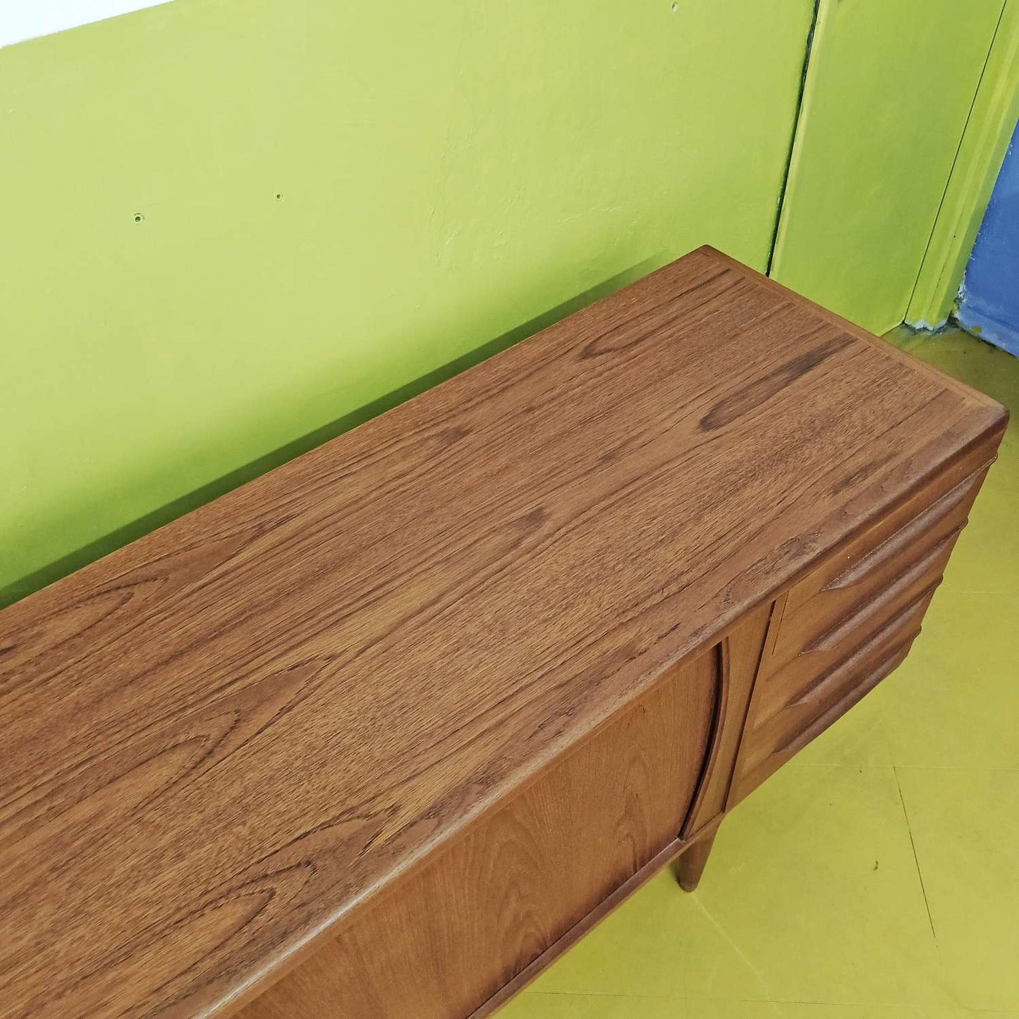 Sideboard Johannes Andersen Teak Anni 50 - Vintage Danese