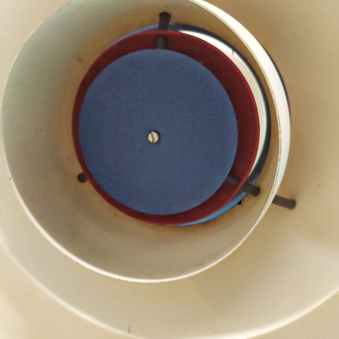 Lampada PH5 Poul Henningsen Louis Poulsen Anni '50 Bianca