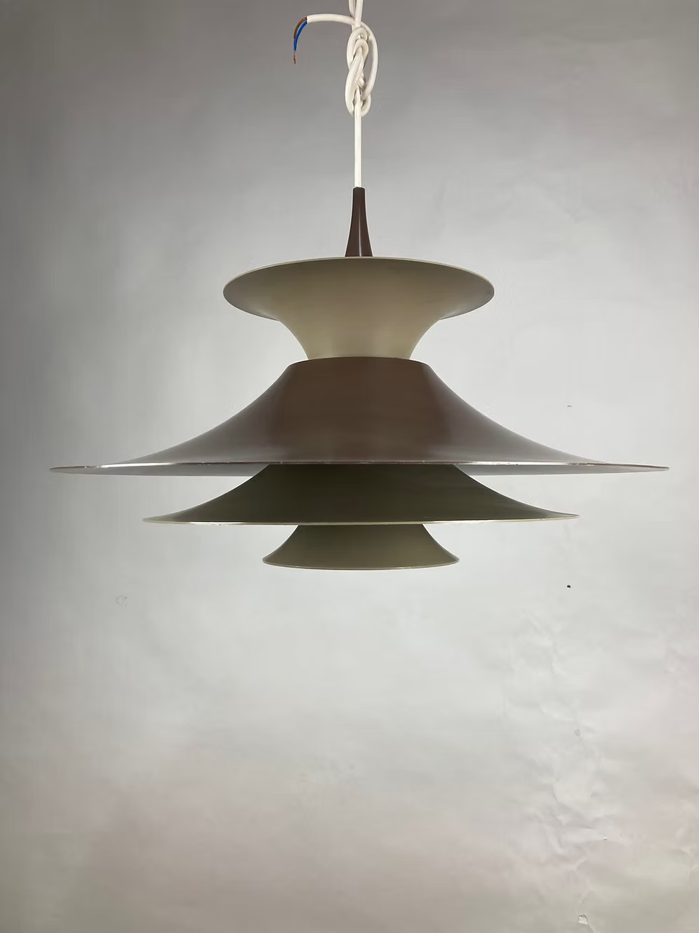 Lampadario Radius Erik Balslev design danese vintage anni 50
