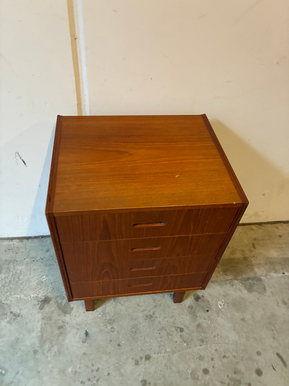 Cassettiera teak design danese vintage anni 50 | fz10726