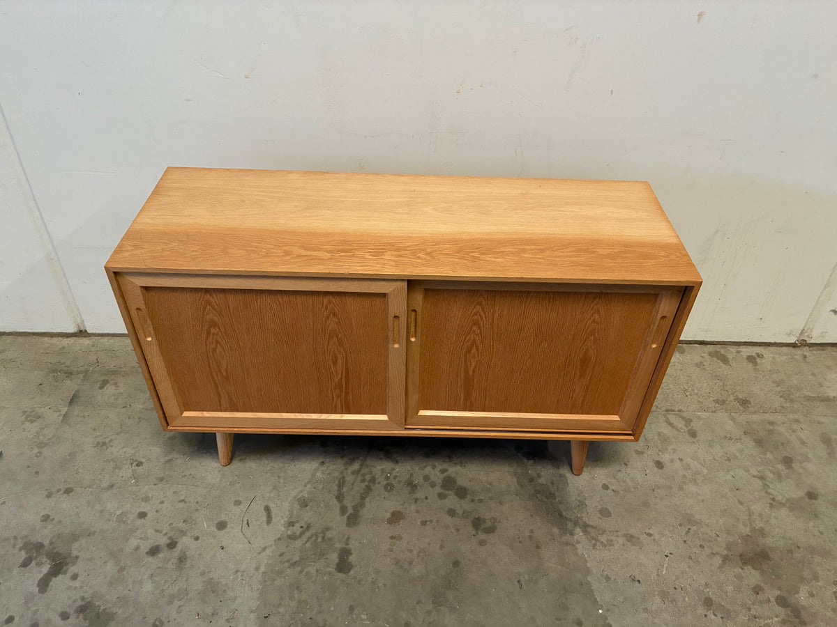 Sideboard in quercia 115cm design svedese vintage 1960 | fz10248