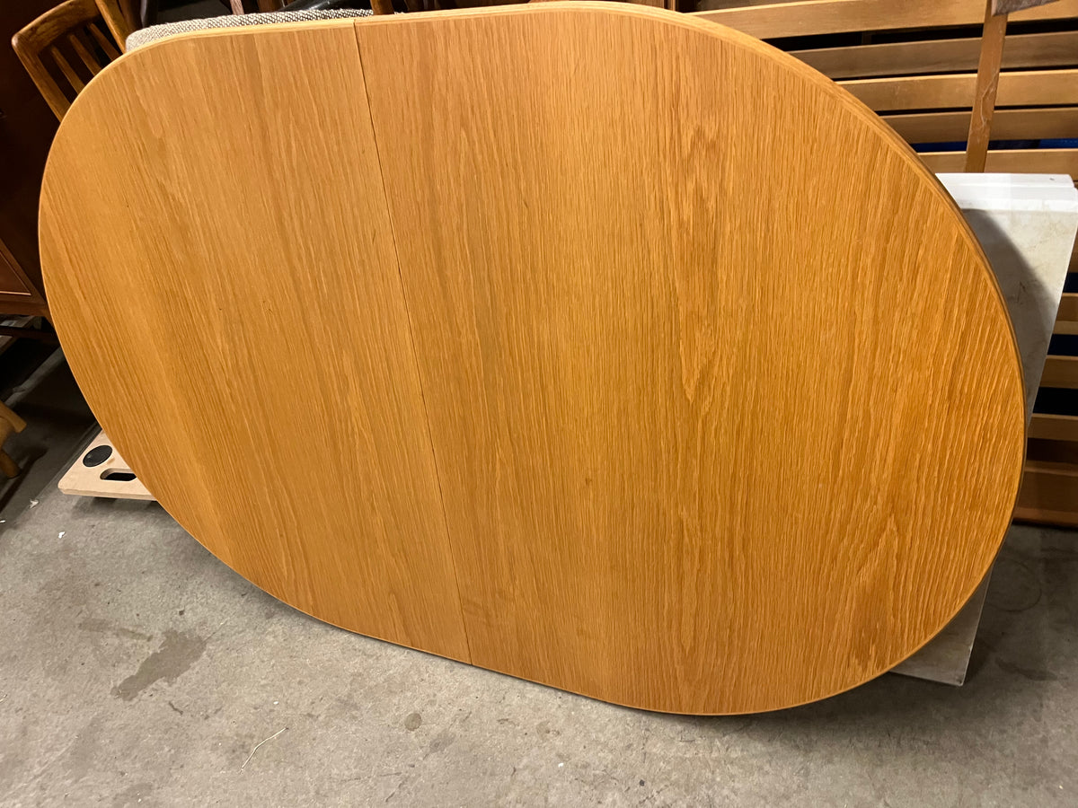 Tavolo ovale in quercia 145cm danese vintage 1960 | fz8438