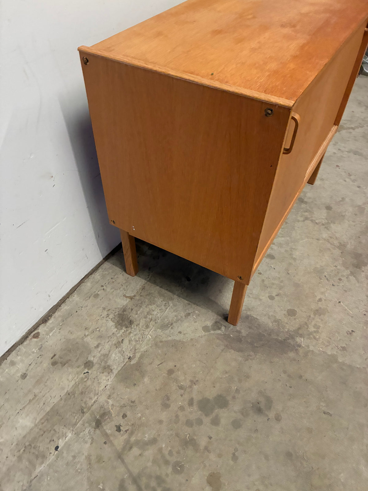 Sideboard Bertil Fridhagen in quercia 90cm design svedese vintage 1950/60 | fz10181
