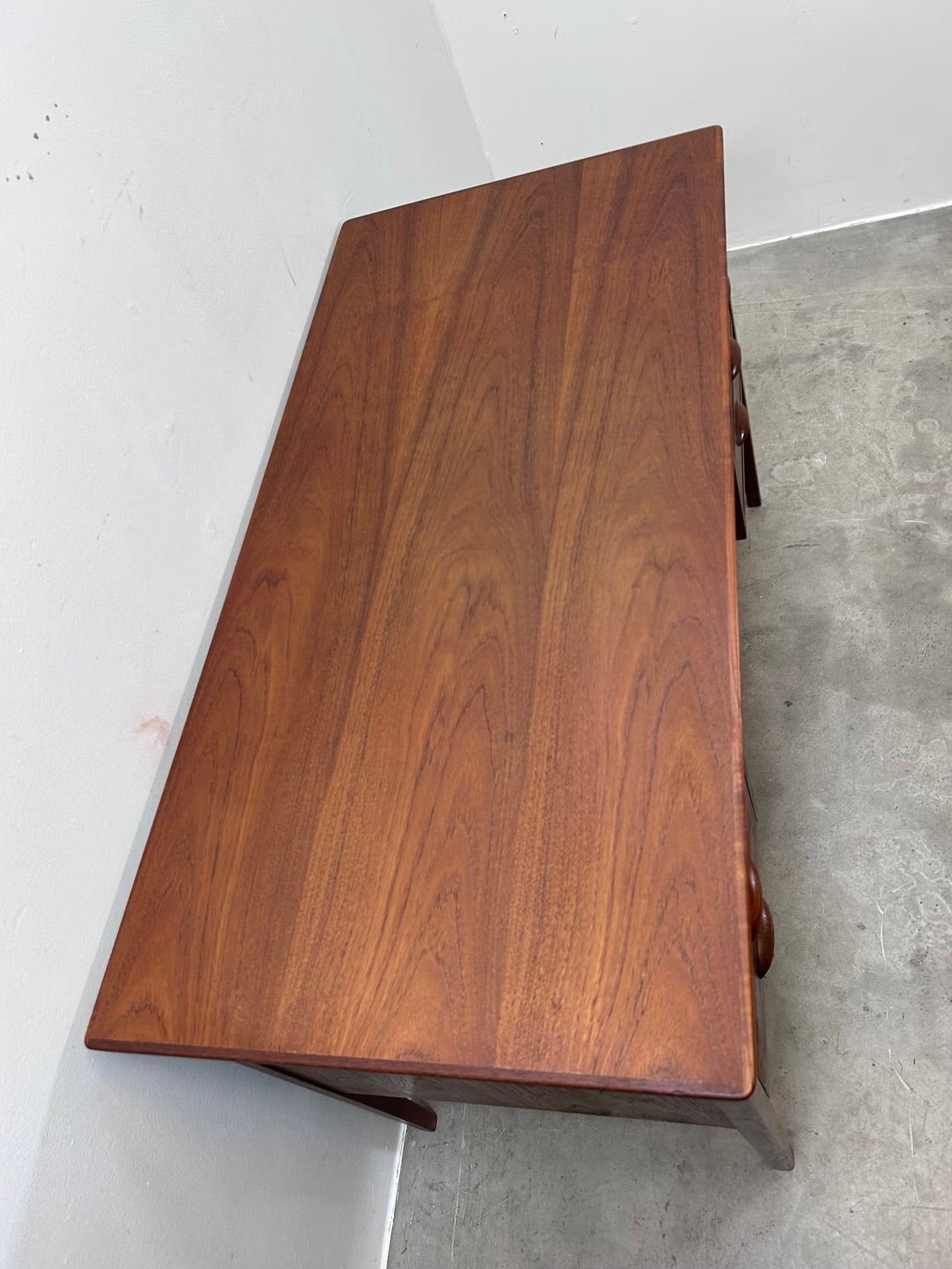 Scrivania 122cm teak design danese anni 50 | nr10524