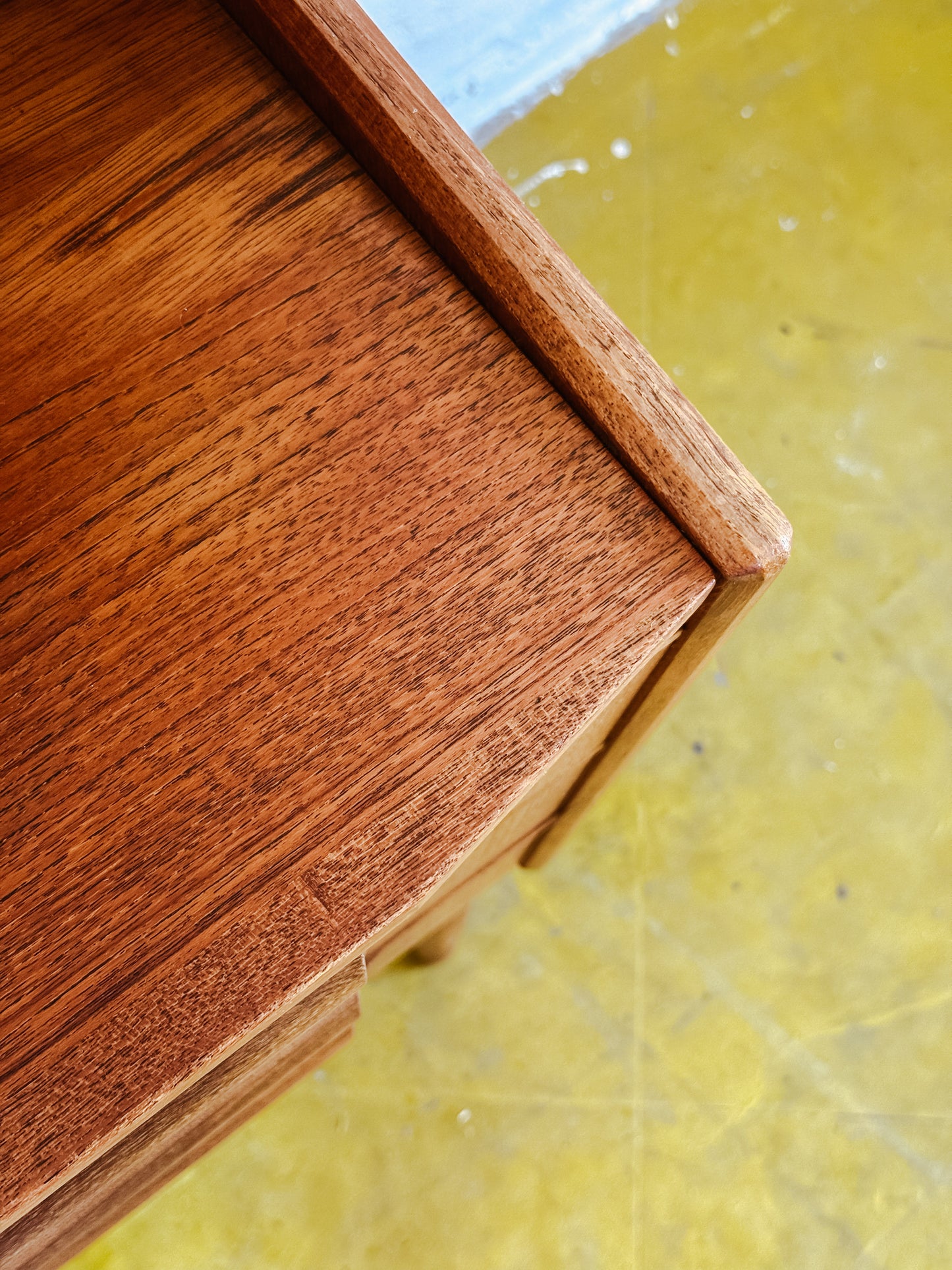 Libreria Scrittoio Vintage Danese Teak Anni '60 | Piano Estraibile