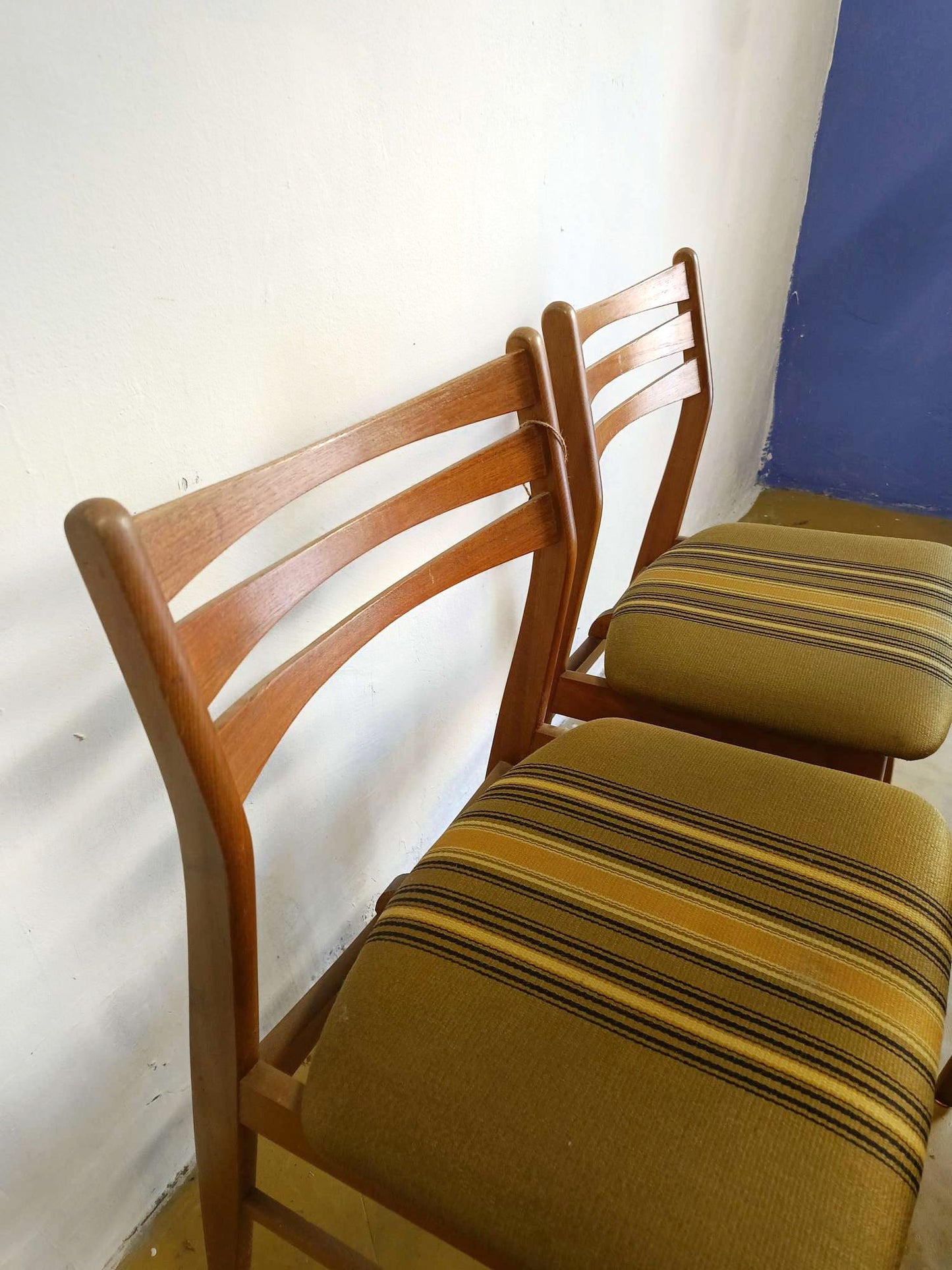 Quartetto Sedie Saxo | design danese originale vintage anni 60