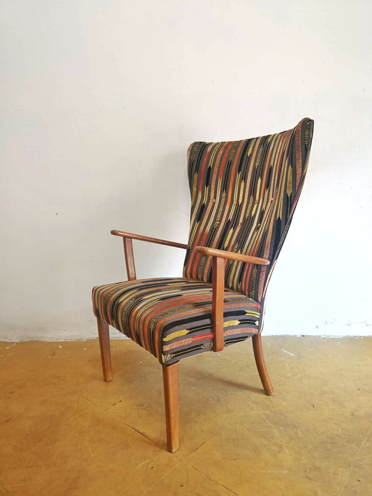 Poltrona Vintage Danese Teak Anni '50 | Ristoffata