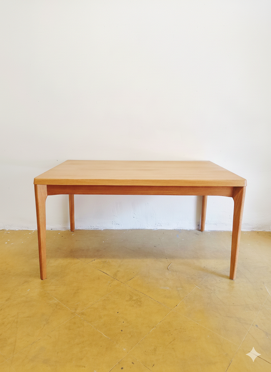 Tavolo Henning Kjærnulf rettangolare allungabile Danese Vintage Anni '60 Quercia 139cm