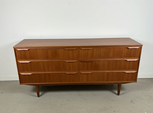 Sideboard Danese Vintage Anni '50 Teak Ante Cassetti Orizzontale 160cm | IN ARRIVO A GENNAIO