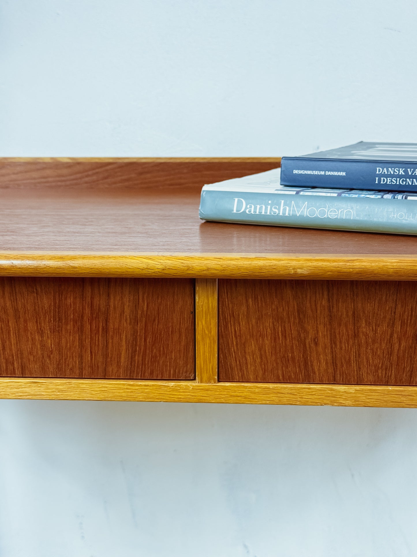 Consolle Toletta Svuotatasche Vintage Svedese Anni '60 | Teak Quercia 90cm