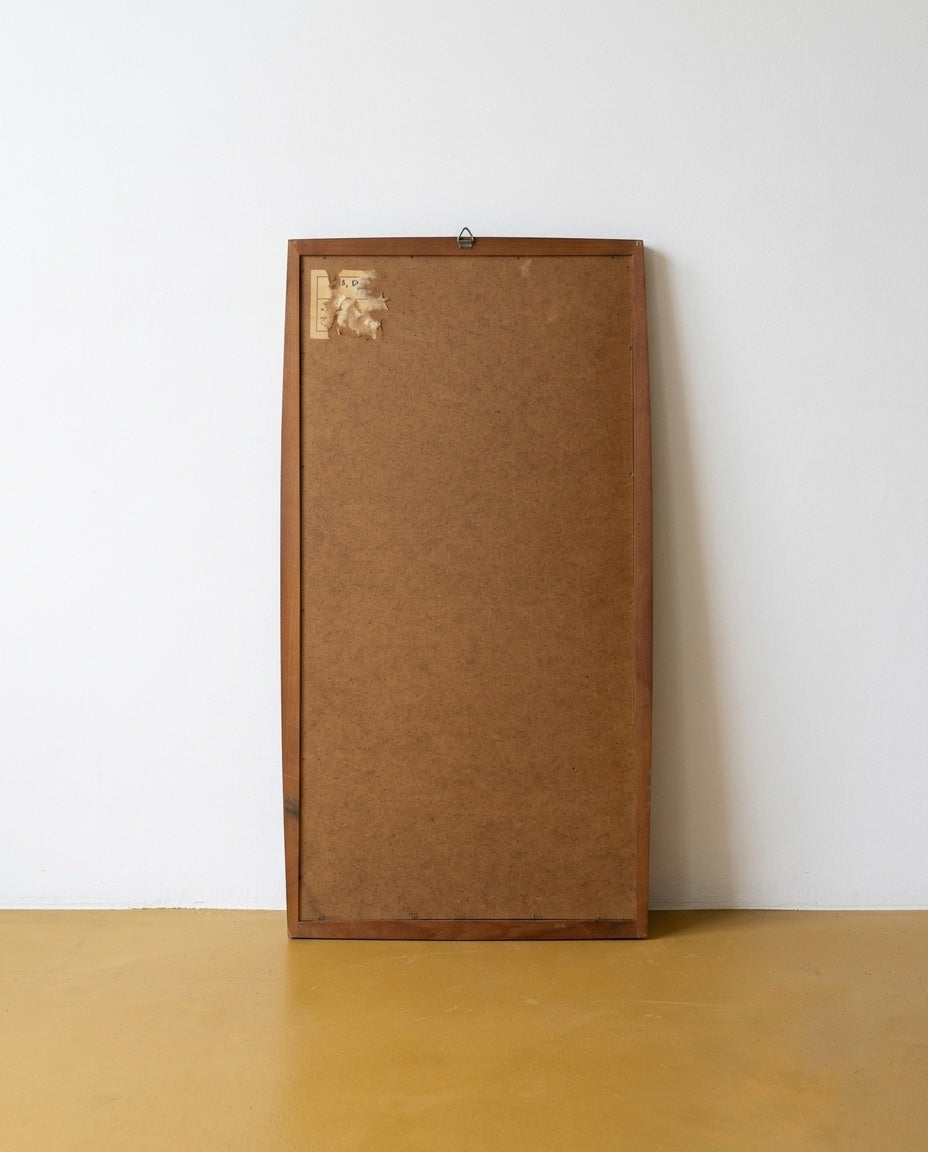 Specchio vintage design svedese originale anni 50 | H.70cm | 74st3