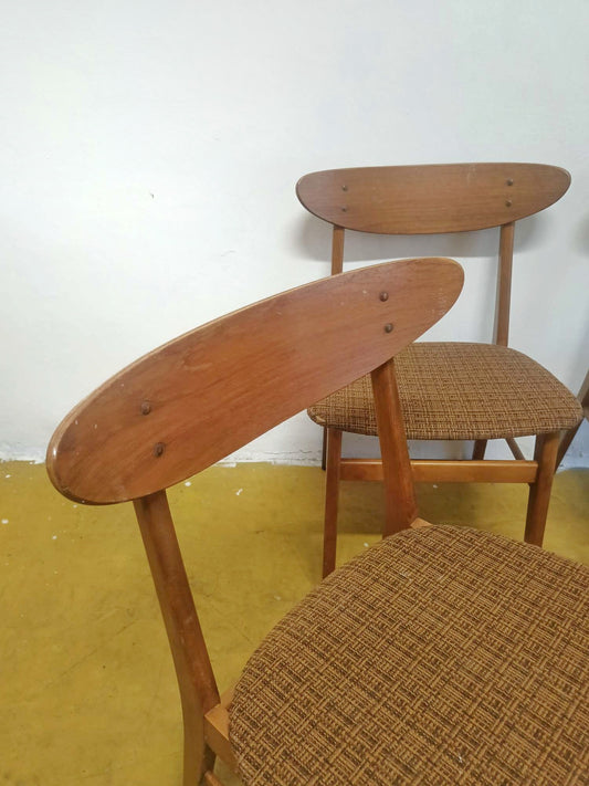Sedie Farstrup Modello 210 Danesi Vintage Anni '50 Teak | set 4 sedie
