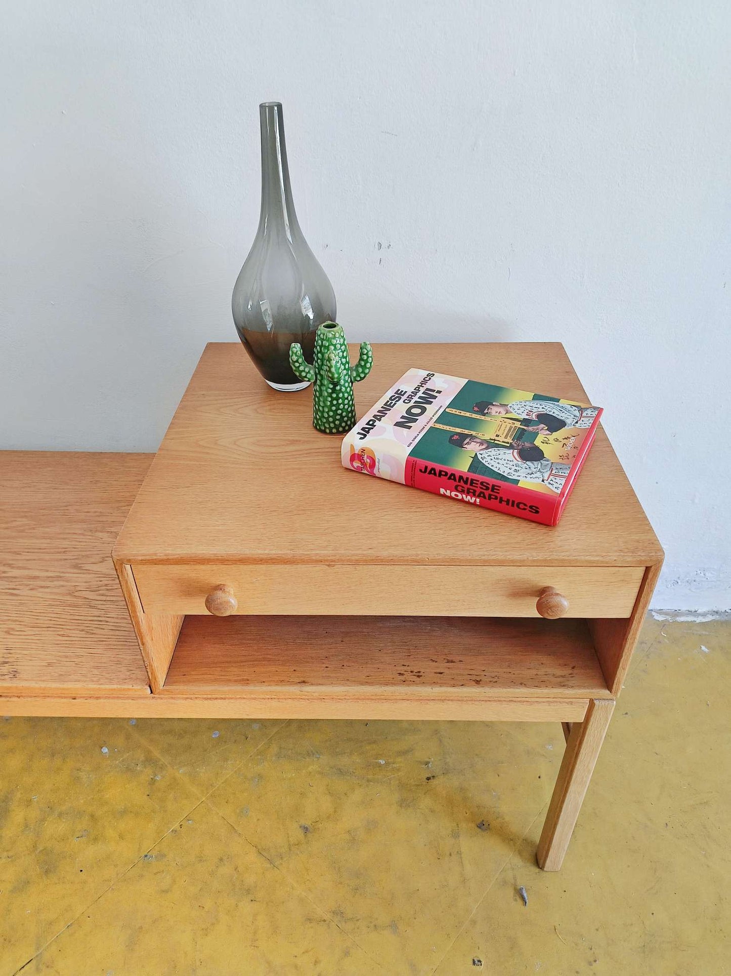 Panca Telefono Casino Engström Myrstrand | Svedese Anni '60 Quercia