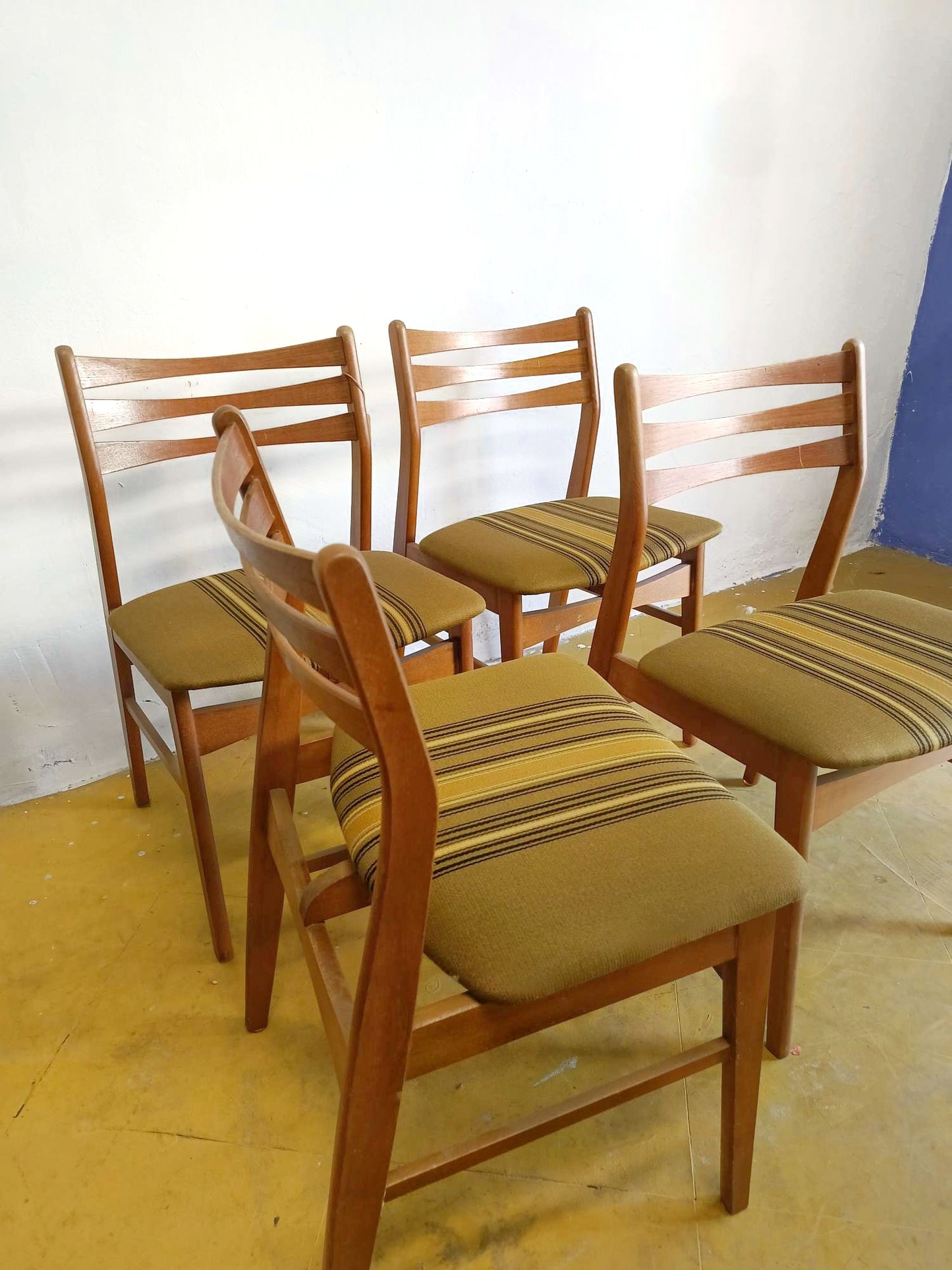 Quartetto Sedie Saxo | design danese originale vintage anni 60