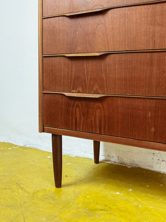 Cassettiera Vintage Danese 8 Cassetti Teak Anni '50 | Restaurata