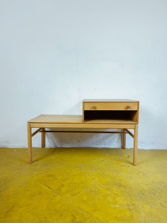 Panca Telefono Casino Engström Myrstrand | Svedese Anni '60 Quercia