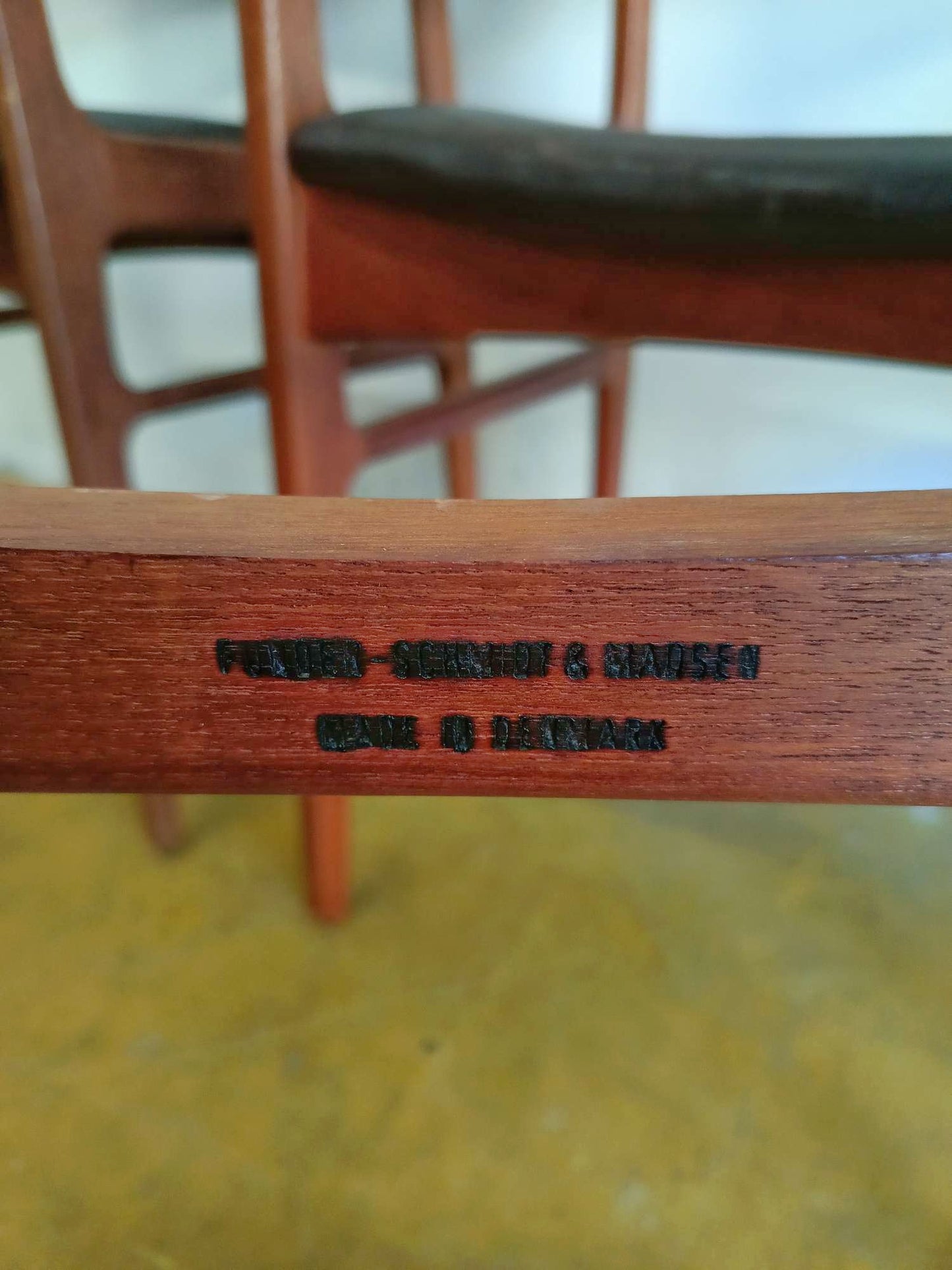 Sedie Aksel Bender Madsen design danese vintage anni 50